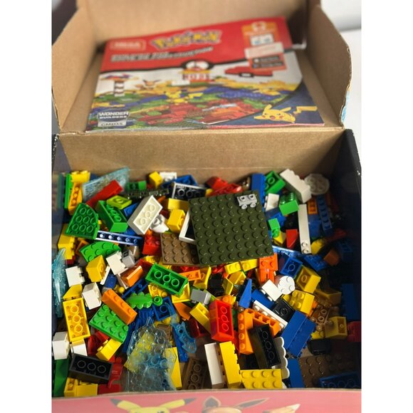 Mega Construx Pokémon Building Box Pikachu & Eevee Construction MISSING PIECES - Picture 6 of 7